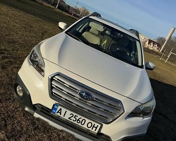 Білий Субару Аутбек, об'ємом двигуна 2.5 л та пробігом 165 тис. км за 17900 $, фото 1 на Automoto.ua