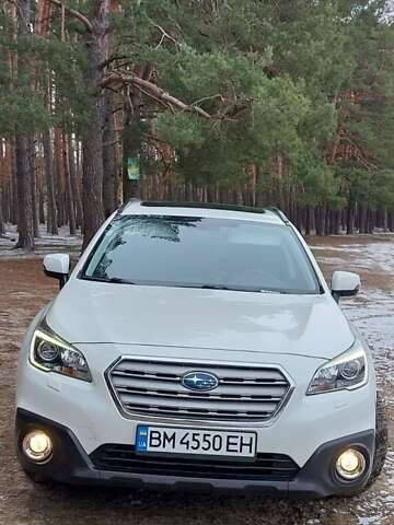 Белый Субару Аутбек, объемом двигателя 2 л и пробегом 250 тыс. км за 16399 $, фото 1 на Automoto.ua