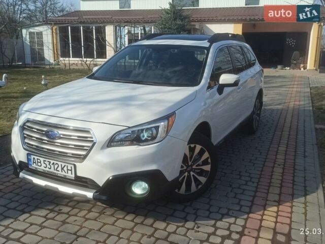 Білий Субару Аутбек, об'ємом двигуна 2.5 л та пробігом 154 тис. км за 16900 $, фото 1 на Automoto.ua