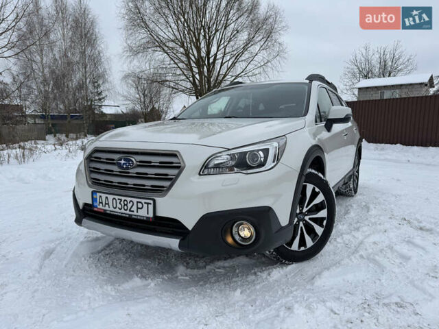 Белый Субару Аутбек, объемом двигателя 2.5 л и пробегом 126 тыс. км за 18700 $, фото 1 на Automoto.ua