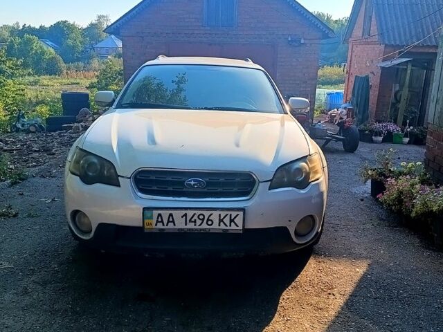 Білий Субару Аутбек, об'ємом двигуна 2.5 л та пробігом 233 тис. км за 4000 $, фото 1 на Automoto.ua