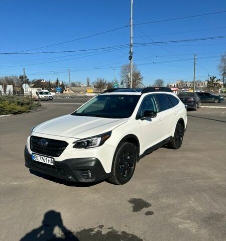 Білий Субару Аутбек, об'ємом двигуна 2.39 л та пробігом 47 тис. км за 27100 $, фото 1 на Automoto.ua