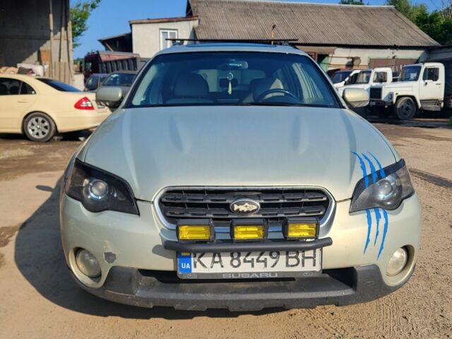 Бежевий Субару Аутбек, об'ємом двигуна 3 л та пробігом 250 тис. км за 2200 $, фото 1 на Automoto.ua