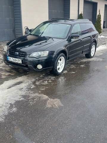 Черный Субару Аутбек, объемом двигателя 2.5 л и пробегом 345 тыс. км за 4900 $, фото 1 на Automoto.ua