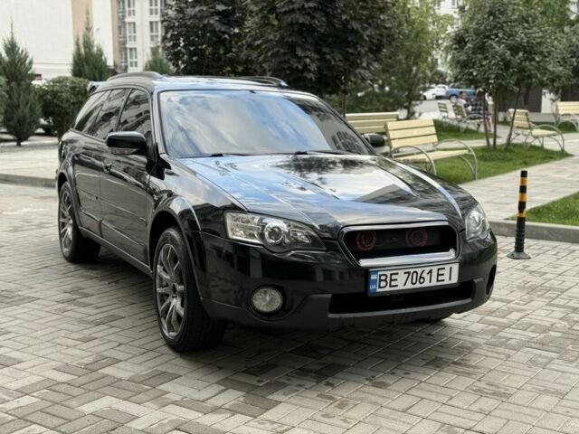 Чорний Субару Аутбек, об'ємом двигуна 3 л та пробігом 225 тис. км за 6001 $, фото 1 на Automoto.ua