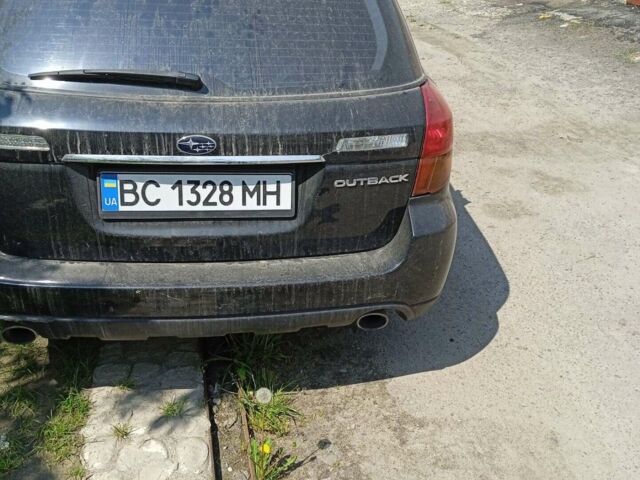 Чорний Субару Аутбек, об'ємом двигуна 2.5 л та пробігом 298 тис. км за 3400 $, фото 1 на Automoto.ua