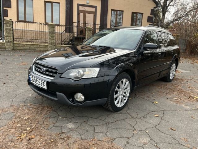 Черный Субару Аутбек, объемом двигателя 2.5 л и пробегом 250 тыс. км за 6700 $, фото 1 на Automoto.ua