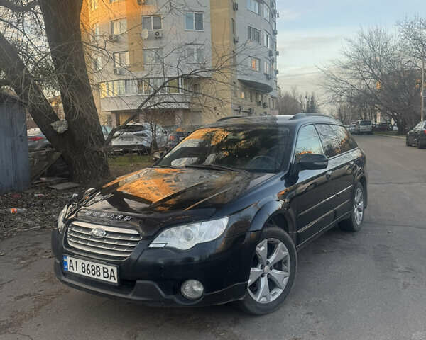 Чорний Субару Аутбек, об'ємом двигуна 3 л та пробігом 235 тис. км за 6500 $, фото 1 на Automoto.ua