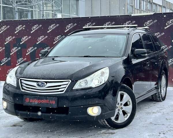 Чорний Субару Аутбек, об'ємом двигуна 2.46 л та пробігом 304 тис. км за 8500 $, фото 1 на Automoto.ua