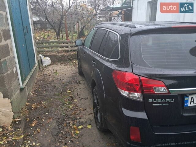 Чорний Субару Аутбек, об'ємом двигуна 2.5 л та пробігом 192 тис. км за 11000 $, фото 1 на Automoto.ua