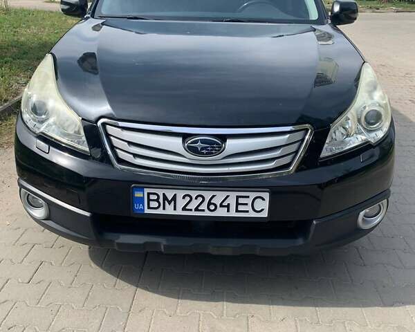 Черный Субару Аутбек, объемом двигателя 2.46 л и пробегом 284 тыс. км за 9000 $, фото 1 на Automoto.ua