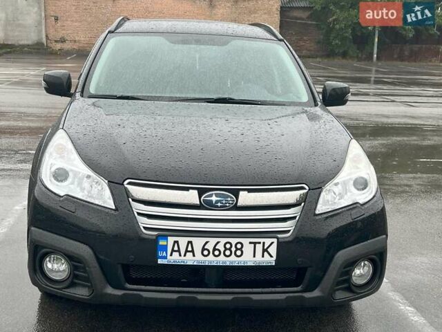 Черный Субару Аутбек, объемом двигателя 2.46 л и пробегом 123 тыс. км за 12100 $, фото 1 на Automoto.ua