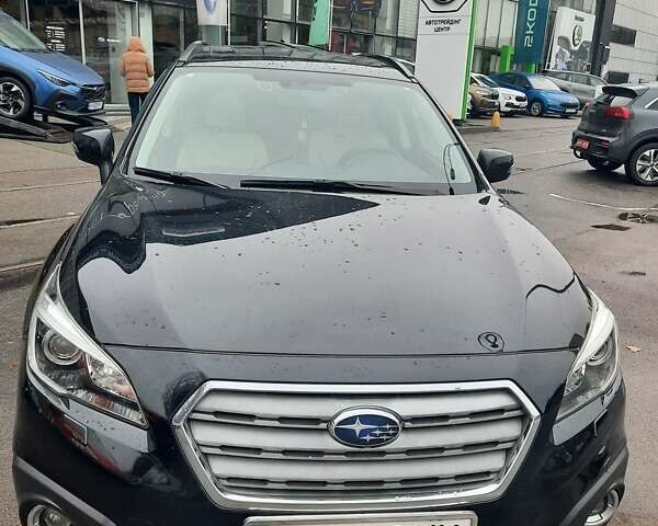 Черный Субару Аутбек, объемом двигателя 2 л и пробегом 240 тыс. км за 17000 $, фото 1 на Automoto.ua
