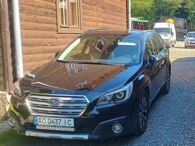 Чорний Субару Аутбек, об'ємом двигуна 2 л та пробігом 192 тис. км за 14800 $, фото 1 на Automoto.ua