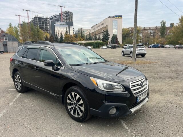 Черный Субару Аутбек, объемом двигателя 2.5 л и пробегом 342 тыс. км за 11500 $, фото 1 на Automoto.ua