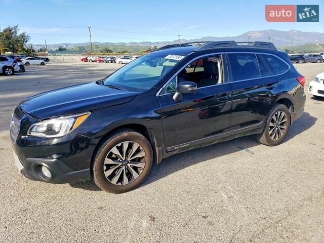 Черный Субару Аутбек, объемом двигателя 2.46 л и пробегом 116 тыс. км за 1900 $, фото 1 на Automoto.ua