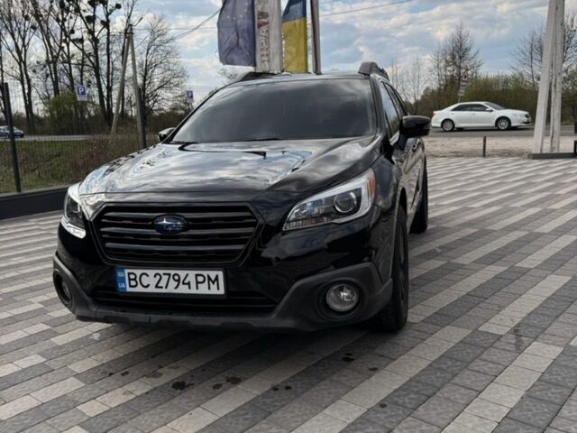 Черный Субару Аутбек, объемом двигателя 2.46 л и пробегом 165 тыс. км за 14000 $, фото 1 на Automoto.ua