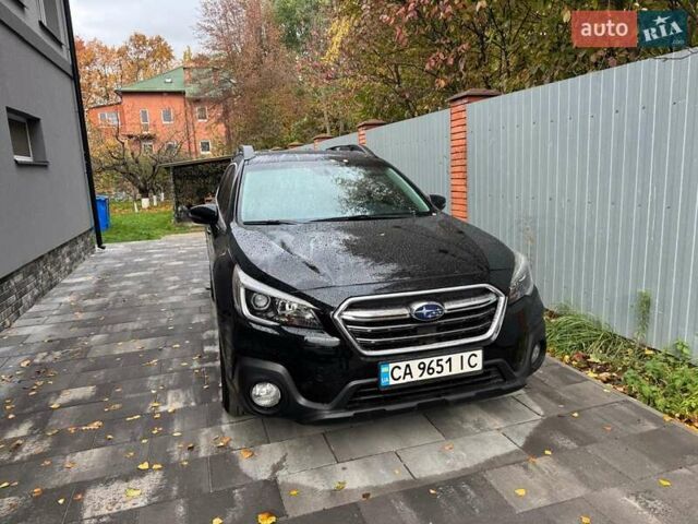 Черный Субару Аутбек, объемом двигателя 2.5 л и пробегом 97 тыс. км за 17200 $, фото 1 на Automoto.ua