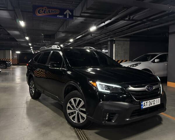 Черный Субару Аутбек, объемом двигателя 2.5 л и пробегом 98 тыс. км за 18000 $, фото 1 на Automoto.ua