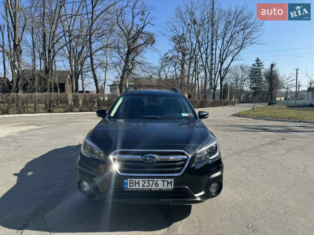 Черный Субару Аутбек, объемом двигателя 2.5 л и пробегом 106 тыс. км за 22500 $, фото 1 на Automoto.ua