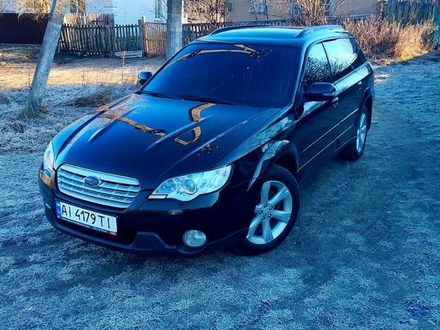 Черный Субару Аутбек, объемом двигателя 2.5 л и пробегом 295 тыс. км за 7400 $, фото 1 на Automoto.ua