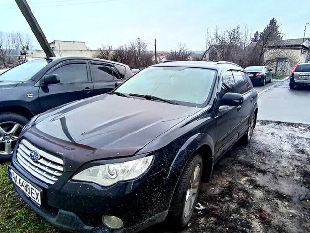 Черный Субару Аутбек, объемом двигателя 2.5 л и пробегом 270 тыс. км за 6500 $, фото 1 на Automoto.ua