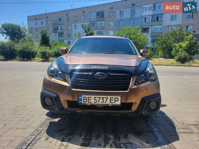 Коричневый Субару Аутбек, объемом двигателя 2.46 л и пробегом 236 тыс. км за 10500 $, фото 1 на Automoto.ua