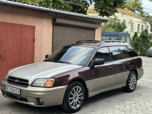 Красный Субару Аутбек, объемом двигателя 2.5 л и пробегом 2 тыс. км за 4000 $, фото 1 на Automoto.ua