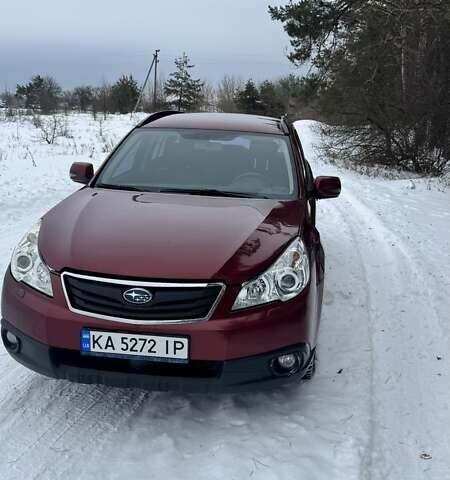 Червоний Субару Аутбек, об'ємом двигуна 2.46 л та пробігом 255 тис. км за 7500 $, фото 1 на Automoto.ua