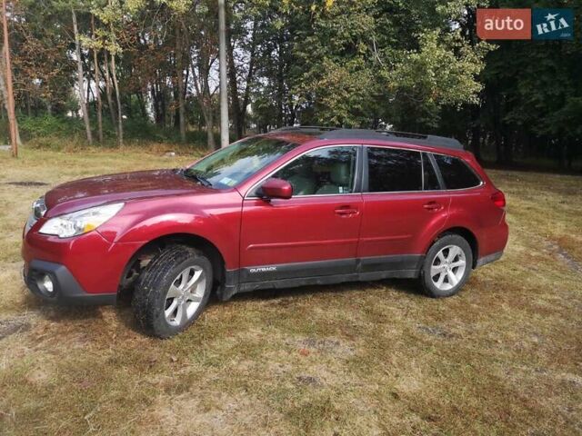 Червоний Субару Аутбек, об'ємом двигуна 2.5 л та пробігом 200 тис. км за 12999 $, фото 1 на Automoto.ua