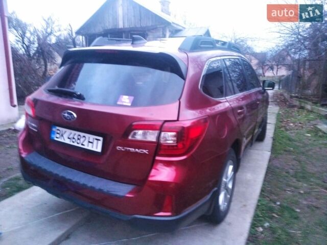 Червоний Субару Аутбек, об'ємом двигуна 2.5 л та пробігом 100 тис. км за 6100 $, фото 1 на Automoto.ua