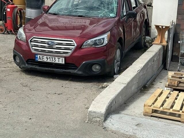 Червоний Субару Аутбек, об'ємом двигуна 2.5 л та пробігом 110 тис. км за 4500 $, фото 1 на Automoto.ua