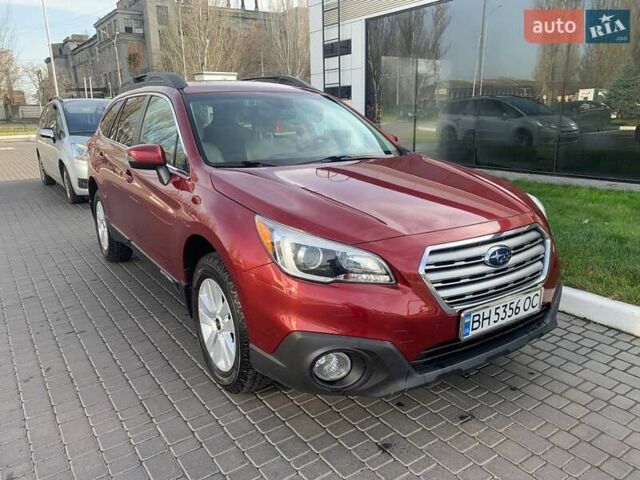 Червоний Субару Аутбек, об'ємом двигуна 2.5 л та пробігом 101 тис. км за 13500 $, фото 1 на Automoto.ua