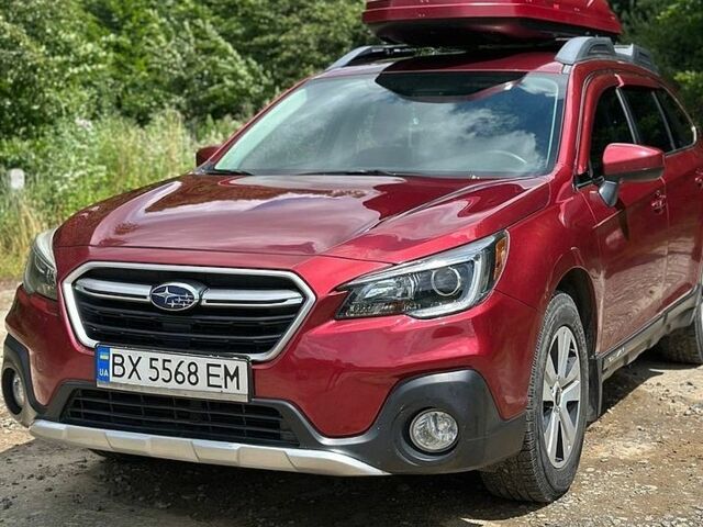 Червоний Субару Аутбек, об'ємом двигуна 2.5 л та пробігом 143 тис. км за 16000 $, фото 1 на Automoto.ua