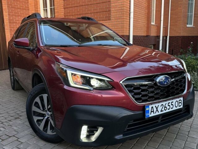 Червоний Субару Аутбек, об'ємом двигуна 2.5 л та пробігом 45 тис. км за 23000 $, фото 1 на Automoto.ua