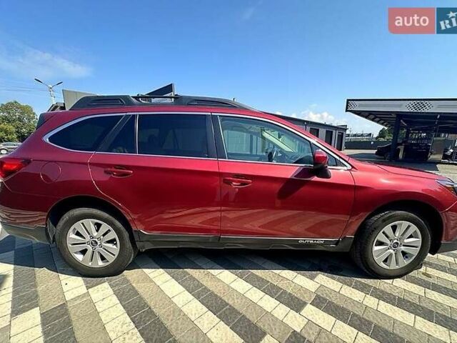 Червоний Субару Аутбек, об'ємом двигуна 2.5 л та пробігом 126 тис. км за 16100 $, фото 1 на Automoto.ua