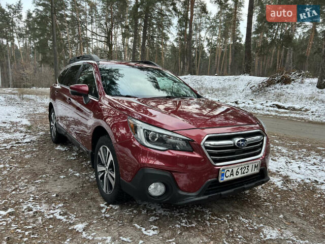 Красный Субару Аутбек, объемом двигателя 3.63 л и пробегом 60 тыс. км за 20300 $, фото 1 на Automoto.ua