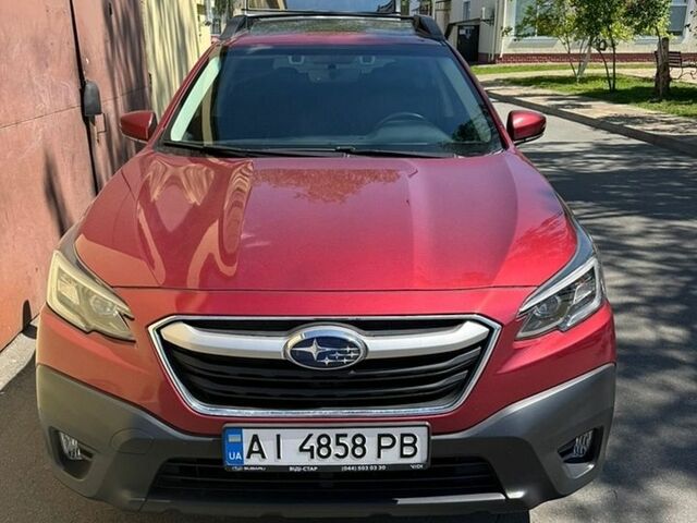 Красный Субару Аутбек, объемом двигателя 2.5 л и пробегом 18 тыс. км за 24500 $, фото 1 на Automoto.ua