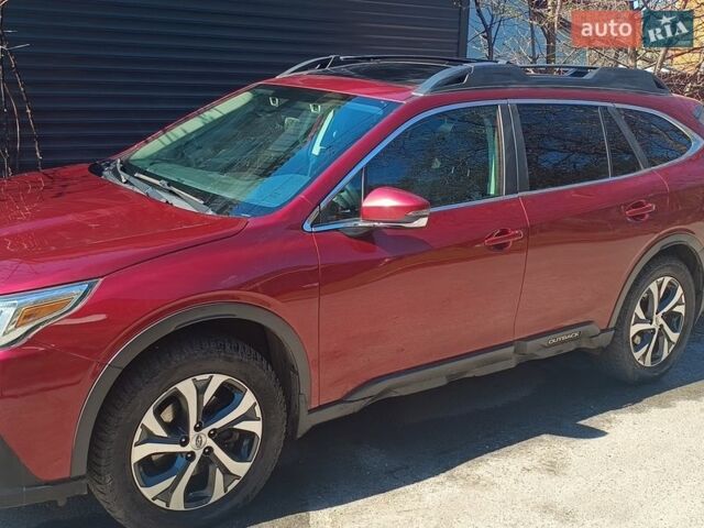 Красный Субару Аутбек, объемом двигателя 2.5 л и пробегом 90 тыс. км за 24500 $, фото 1 на Automoto.ua