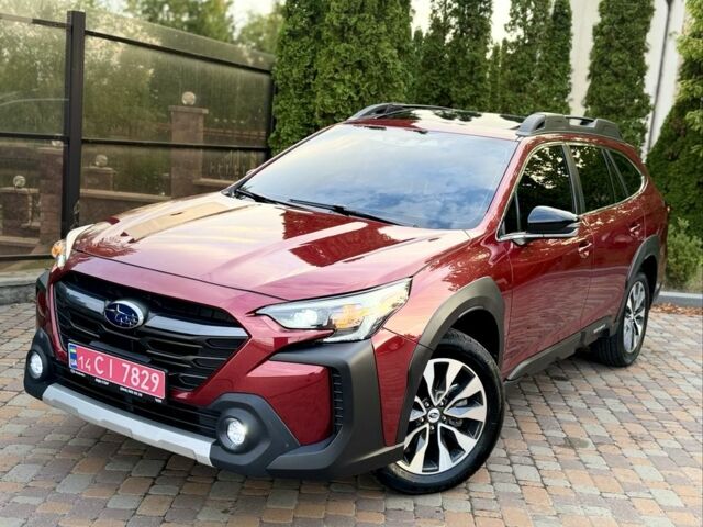 Червоний Субару Аутбек, об'ємом двигуна 2.5 л та пробігом 67 тис. км за 27900 $, фото 1 на Automoto.ua