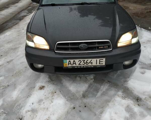 Серый Субару Аутбек, объемом двигателя 3 л и пробегом 434 тыс. км за 5000 $, фото 1 на Automoto.ua