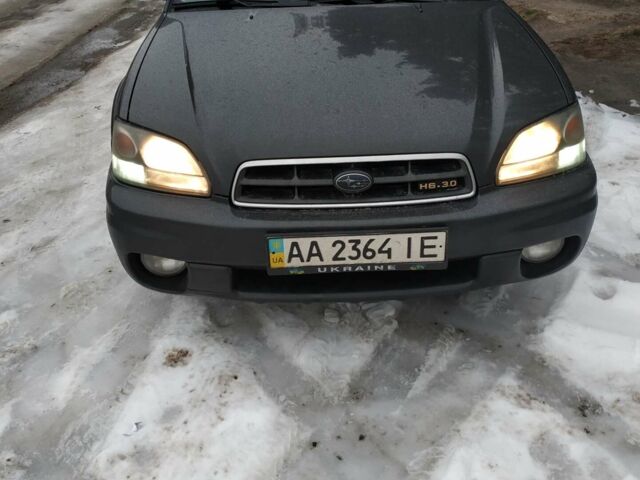 Серый Субару Аутбек, объемом двигателя 3 л и пробегом 434 тыс. км за 5000 $, фото 1 на Automoto.ua