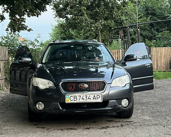 Серый Субару Аутбек, объемом двигателя 3 л и пробегом 265 тыс. км за 6400 $, фото 1 на Automoto.ua