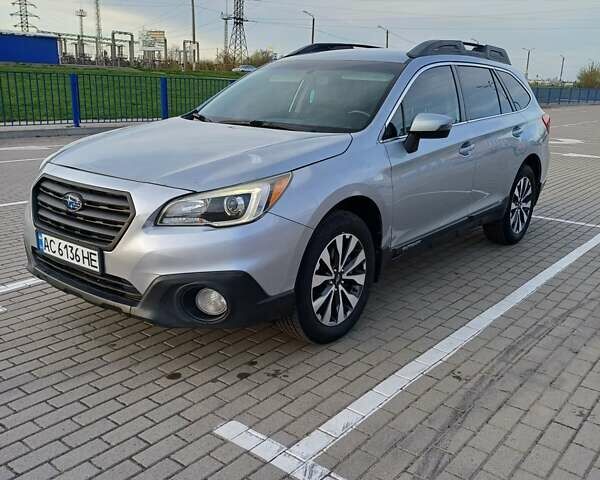 Серый Субару Аутбек, объемом двигателя 2.5 л и пробегом 210 тыс. км за 10990 $, фото 1 на Automoto.ua