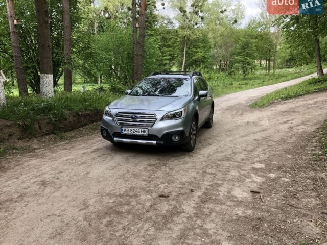 Сірий Субару Аутбек, об'ємом двигуна 2.5 л та пробігом 123 тис. км за 13700 $, фото 1 на Automoto.ua