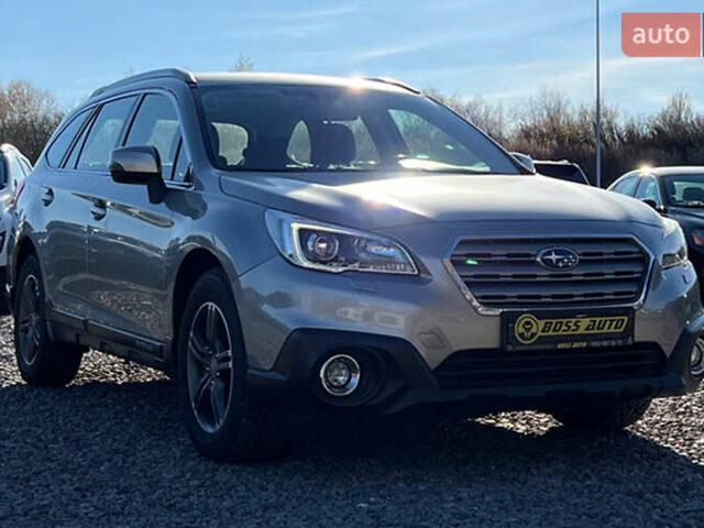 Серый Субару Аутбек, объемом двигателя 2 л и пробегом 190 тыс. км за 15000 $, фото 1 на Automoto.ua