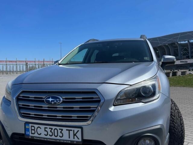 Сірий Субару Аутбек, об'ємом двигуна 2.5 л та пробігом 90 тис. км за 14000 $, фото 1 на Automoto.ua