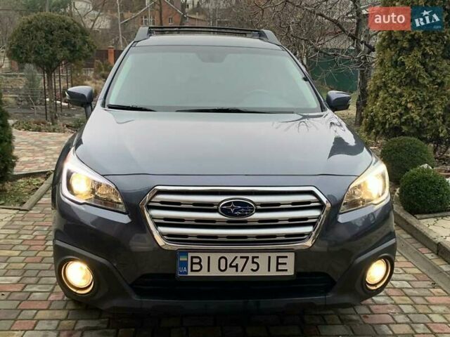 Сірий Субару Аутбек, об'ємом двигуна 2.5 л та пробігом 113 тис. км за 15800 $, фото 1 на Automoto.ua