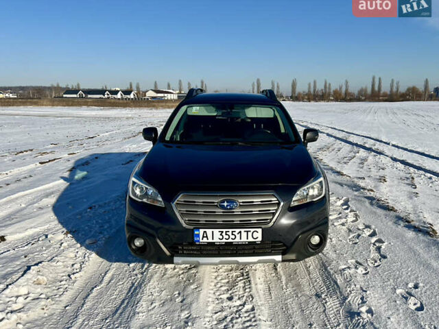 Серый Субару Аутбек, объемом двигателя 2.5 л и пробегом 188 тыс. км за 16500 $, фото 1 на Automoto.ua