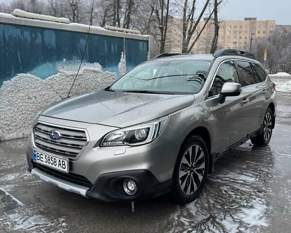 Сірий Субару Аутбек, об'ємом двигуна 2.5 л та пробігом 157 тис. км за 16500 $, фото 1 на Automoto.ua